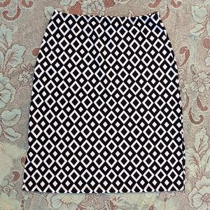90s/Y2K Optical Print Skirt